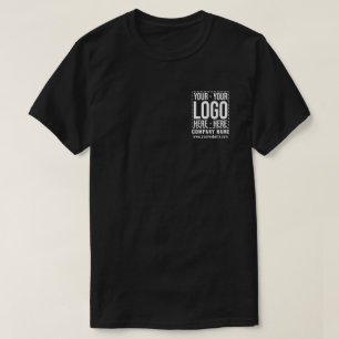 T-shirt Logo d'entreprise personnalisé Société d'entrepris