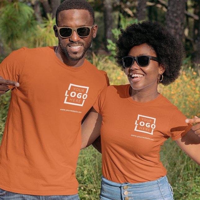 T-shirt Logo d'entreprise personnalisé Uniforme employé (Créateur téléchargé)