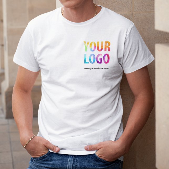 T-shirt Logo d'entreprise personnalisé Uniforme employé (Créateur téléchargé)