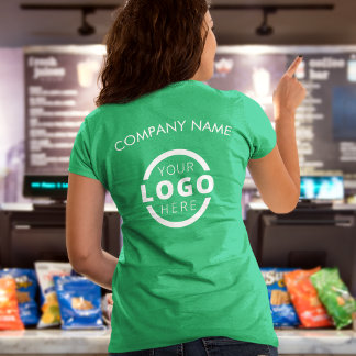 T-shirt Logo d'entreprise personnalisé Uniforme employé