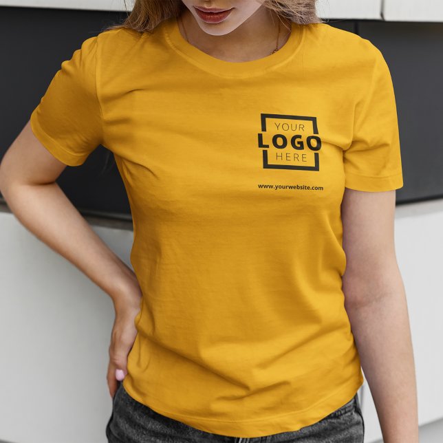T-shirt Logo d'entreprise personnalisé Uniforme employé (Créateur téléchargé)