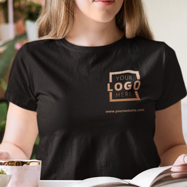 T-shirt Logo d'entreprise personnalisé Uniforme employé (Créateur téléchargé)