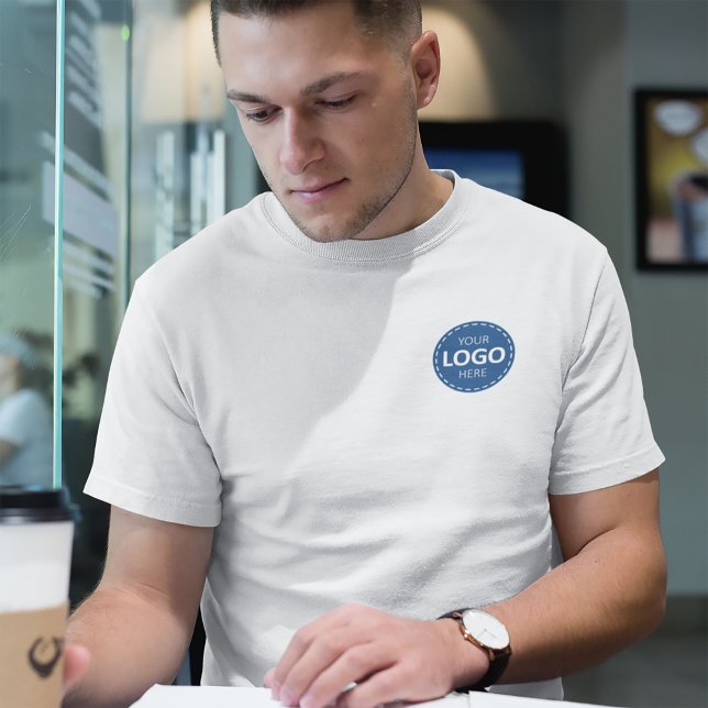 T-shirt Logo d'entreprise Télécharger Modèle - Logo avant  (Créateur téléchargé)
