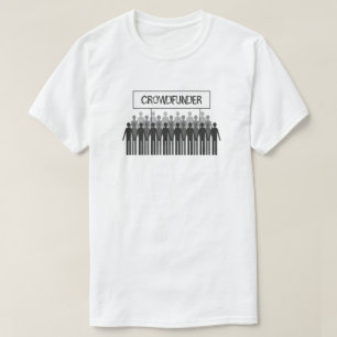 T-shirt Logo Des Gens, Fonds De Croissance, Financement Cr