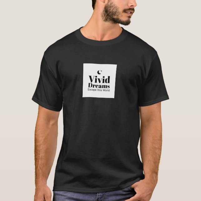T-shirt Logo des livres de Vivid Dreams (Devant)