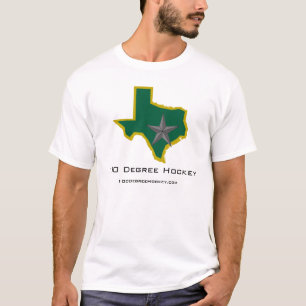 T-shirt Logo d'hockey de 100 degrés (lumière)