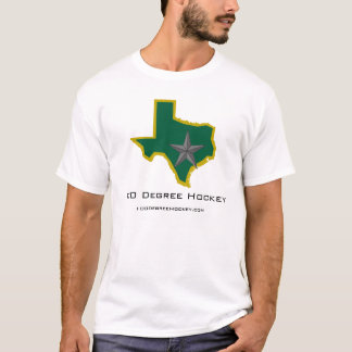 T-shirt Logo d'hockey de 100 degrés (lumière)