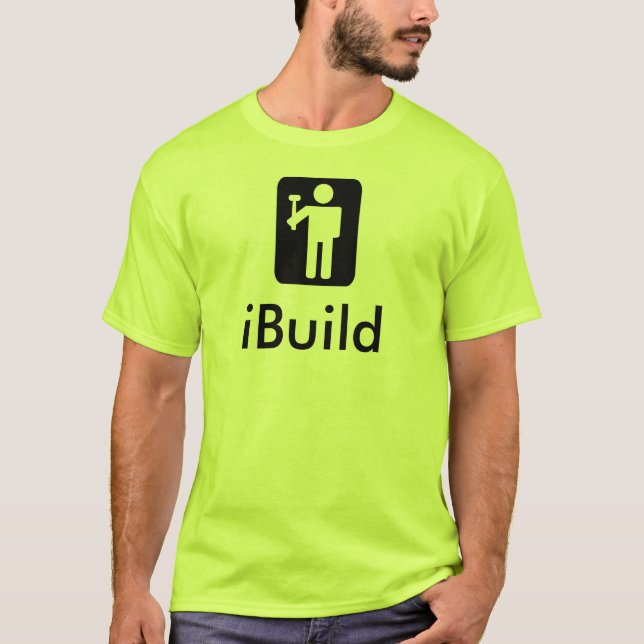 T-shirt logo d'iBuild (Devant)