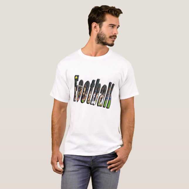 T-shirt Logo Dimensional Football, (Devant entier)
