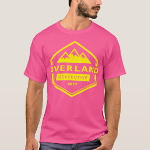 T-shirt Logo d'Og Badge Gold Camping Hors route 4X4