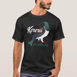 T-shirt Logo d'oiseau Kereru Brassage