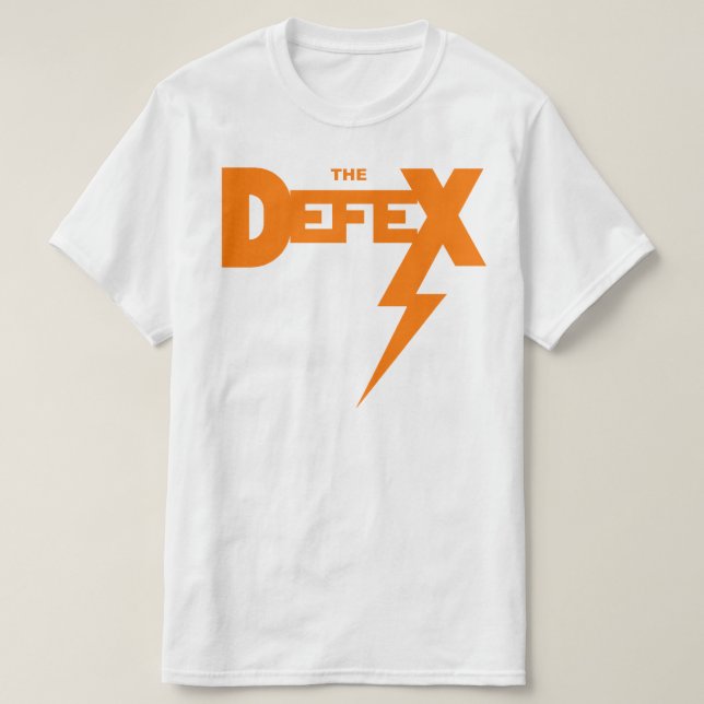 T-shirt logo d'orange de valeur (Design devant)