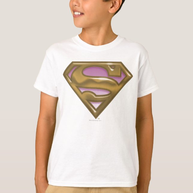 T-shirt Logo doré Supergirl (Devant)