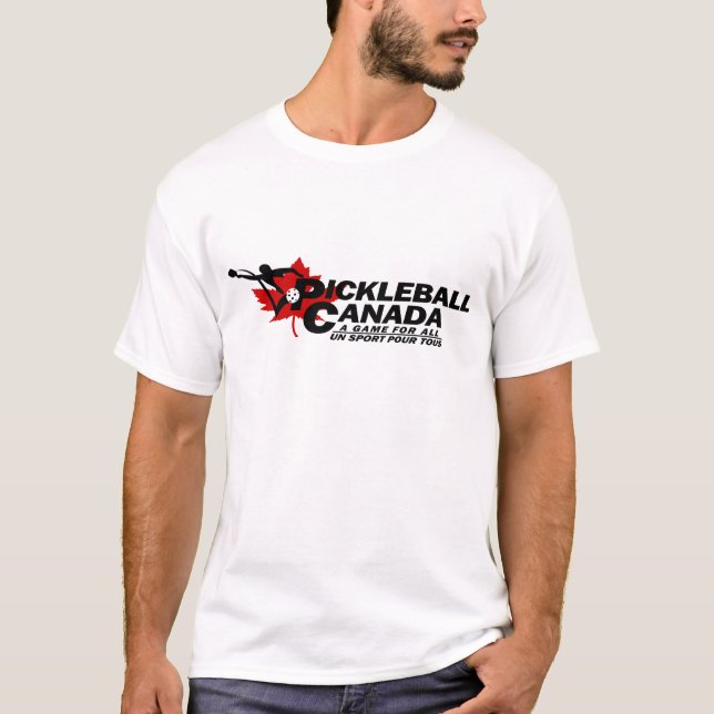 T-shirt Logo d'organisation de Pickleball Canada (Devant)