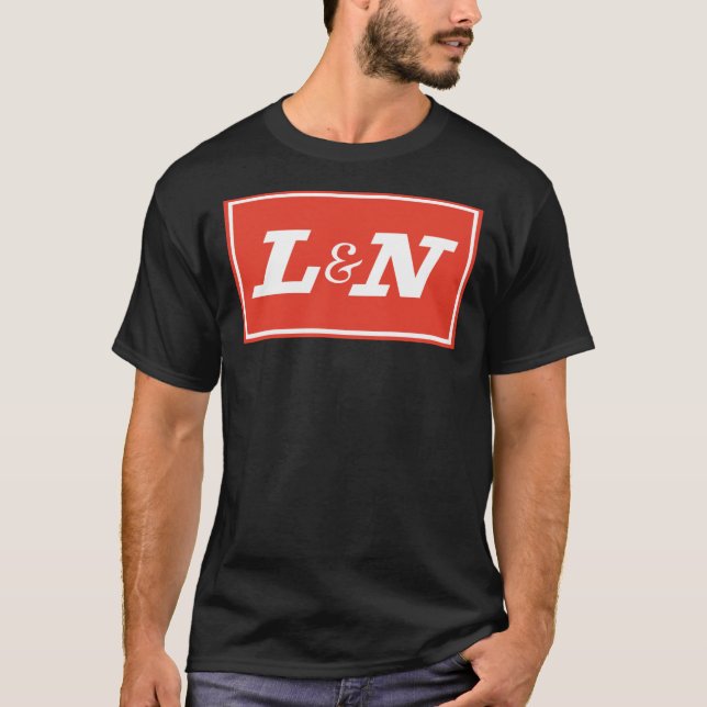 T-shirt Logo Du Chemin De Fer Louisville Et Nashville (L&A (Devant)