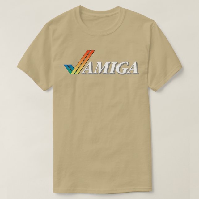 T-shirt Logo du Commodore Amiga (Design devant)