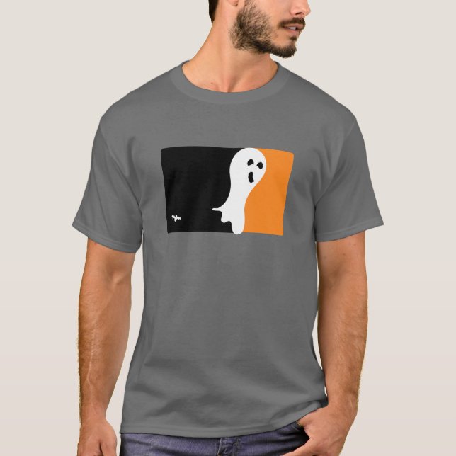 T-shirt Logo du fantôme Halloween MVP (Devant)