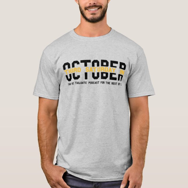 T-shirt Logo du Missouri 3e samedi d'octobre (Devant)