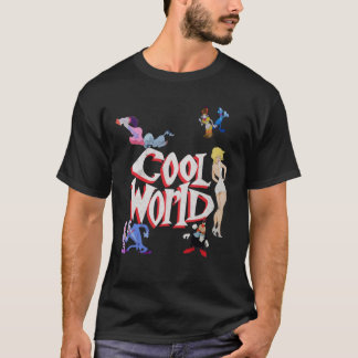 T-shirt Logo du monde cool en détresse