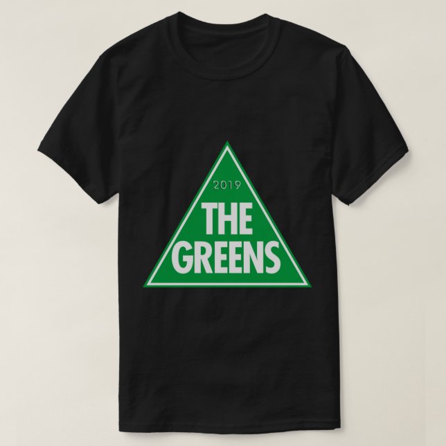 T-shirt Logo du Parti Vert australien 2019 (Design devant)