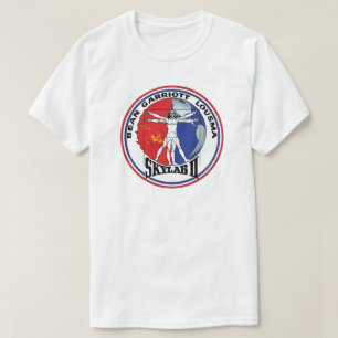 T-shirt Logo du patch de mission de Skylab 2 Vitruvian Man