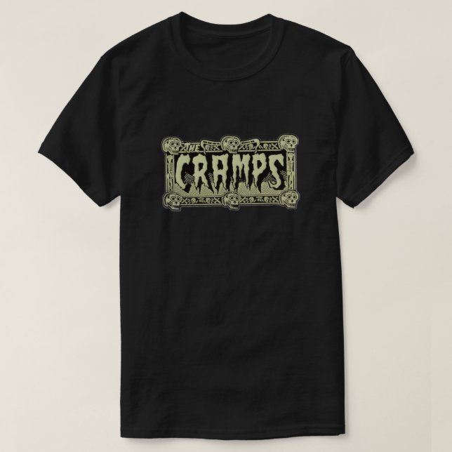 T-shirt Logo du train de drogue Cramps (Design devant)