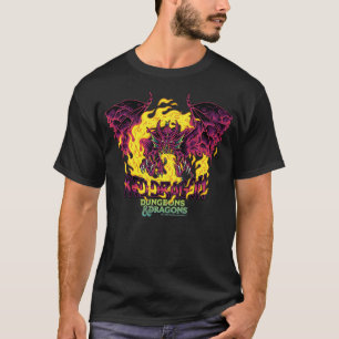 T-shirt Logo Dungeons & Dragons Red Dragon