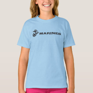 T-shirt Logo d'usmc - noir