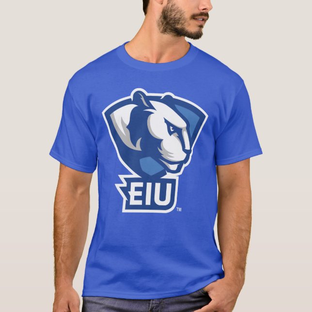 T-shirt Logo Eastern Illinois University Panthers (Devant)