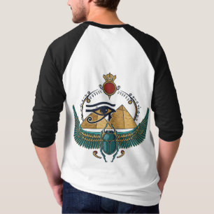 T-shirt Logo égyptien antique - Oeil de Horus, Pharaon Vib