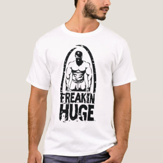 T-shirt Logo énorme de type de Freakin aucunes excuses