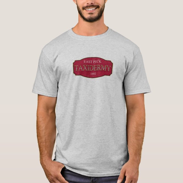 T-shirt Logo est d'empaillage de picotin de procès et (Devant)