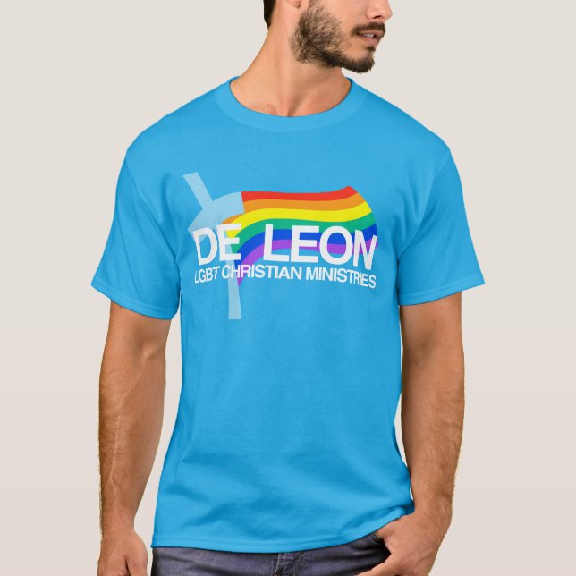 T-shirt Logo et mot-symbole des ministères chrétiens de Le (Devant)