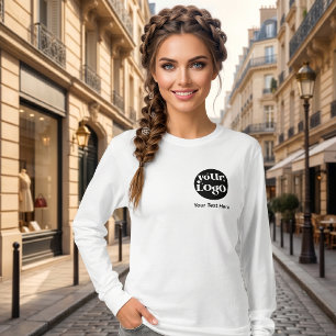 T-shirt Logo et texte minimalistes Entreprise