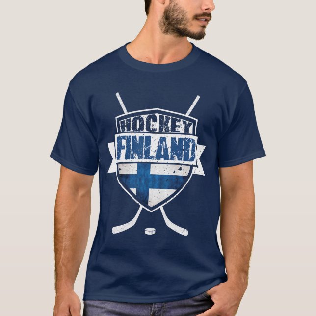 T-shirt Logo Finlandais Tee, Suomi (Devant)