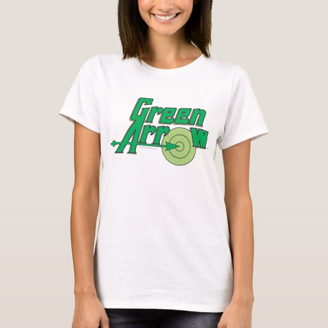 T-shirt Logo Flèche verte (Devant)