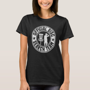 T-shirt Logo Frisbee Golf Funny de l'équipe officielle de