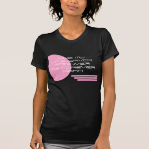 T-shirt Logo géométrique rose de foi Jésus Christian slang