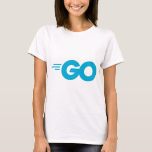 T-shirt Logo Golang (Go Programming Language)