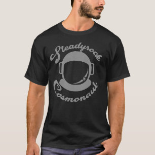 T-shirt Logo gris Cosmonaut de Steardyrock classique