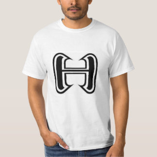 T-shirt Logo Halacy noir et blanc