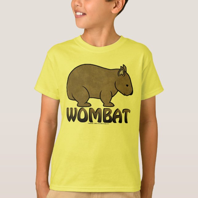 T-shirt Logo II de wombat (Devant)