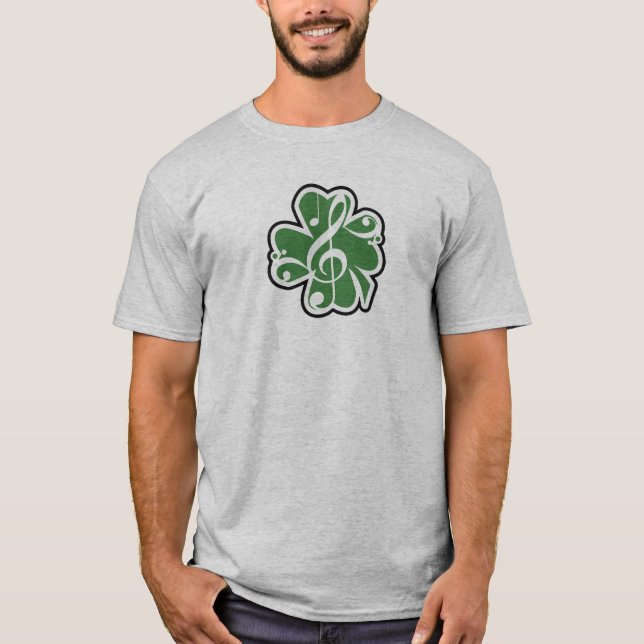 T-shirt Logo irlandais de musique (Devant)