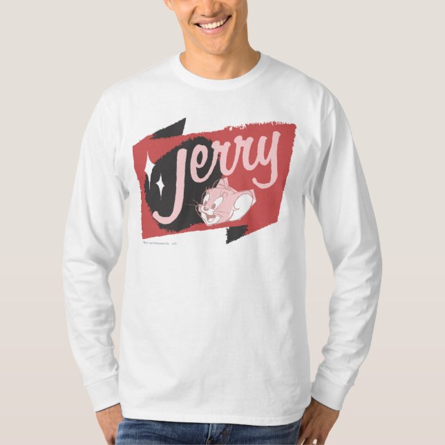 T-shirt Logo Jerry Red et Black (Devant)