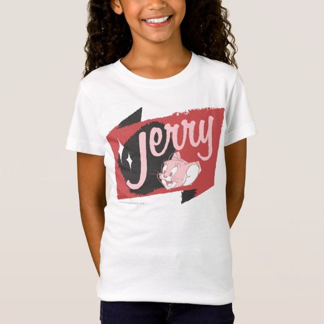 T-Shirt Logo Jerry Red et Black (Devant)
