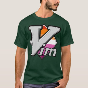 T-shirt Logo Lesbian Pride Vim