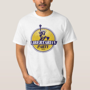 T-shirt Logo libertaire de parti politique