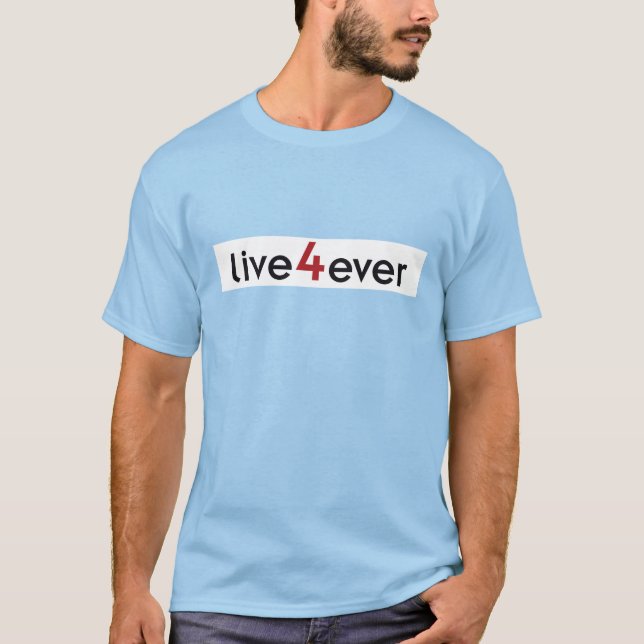T-shirt Logo Live4ever (Devant)