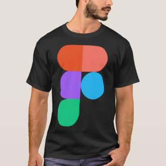 T-shirt Logo Logo Logo Logo Icon Cadeau pour Figma Fan Cla