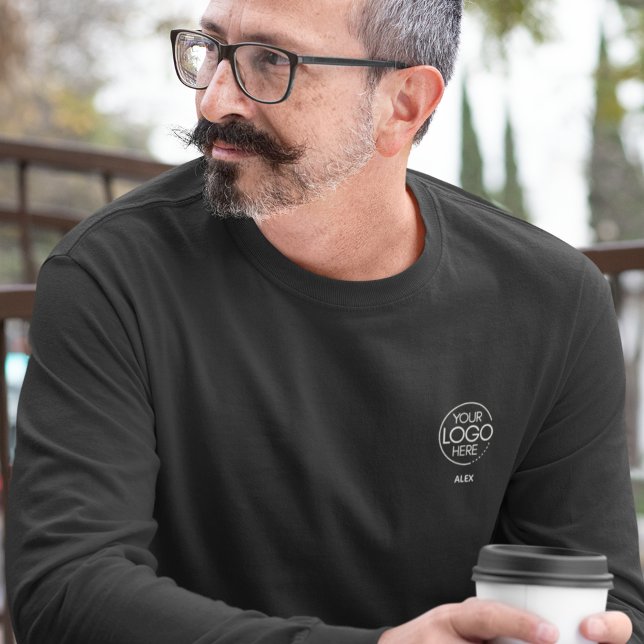 T-shirt Logo long manches élégamment Élégant (Créateur téléchargé)